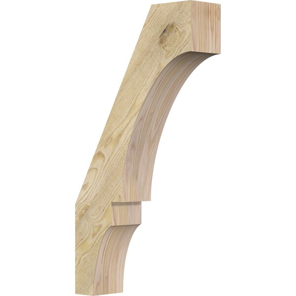 Ekena Millwork 4"W x 14"D x 26"H Balboa Rough Sawn Knee Brace, Douglas Fir BRC04X14X26BOA00RDF - main